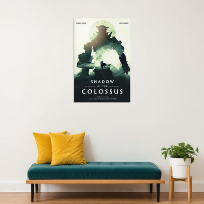 Shadow Of The Colossus Video Game Adventure Poster Wall Art Print Home Wall Decor - xonomax