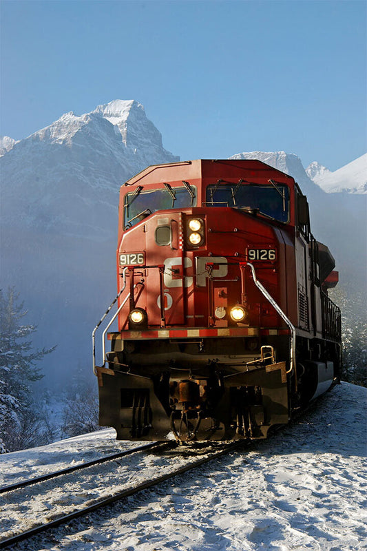 Canadian Pacific Railway Train Landscape Travel Poster Wall Art Print Home Wall Decor - xonomax