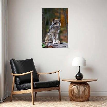 Wolf Wild Life Animal Environmental Poster Wall Art Print Home Wall Decor - xonomax