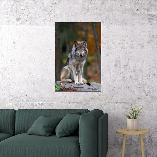 Wolf Wild Life Animal Environmental Poster Wall Art Print Home Wall Decor - xonomax