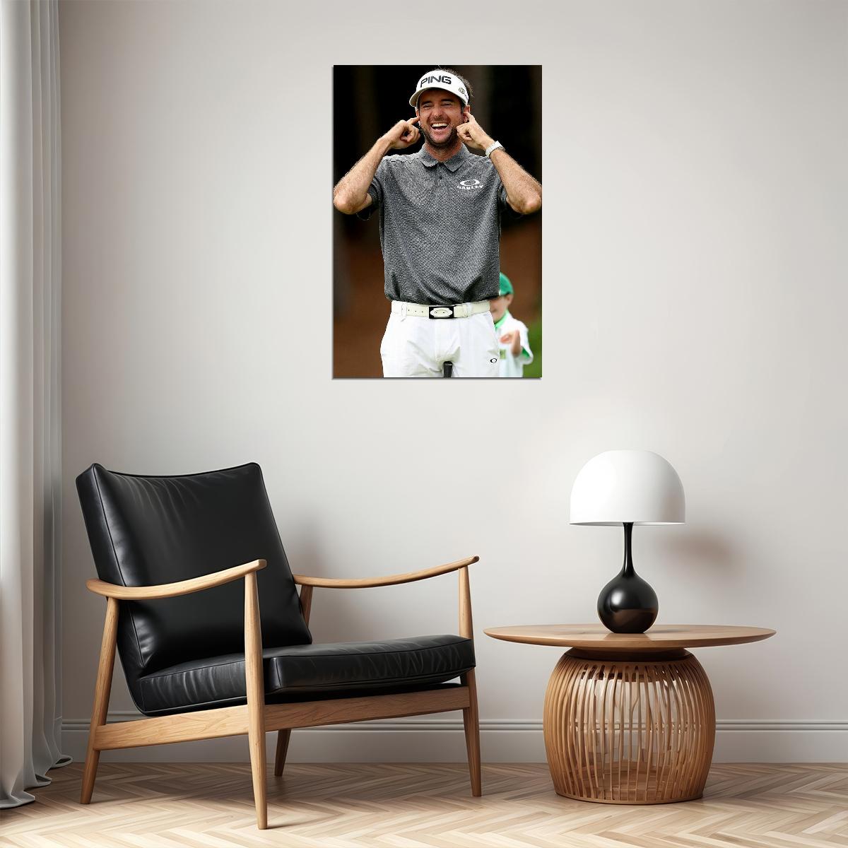 Bubba Watson Covers His Ears Laughing Poster Wall Art Print Home Wall Decor - xonomax