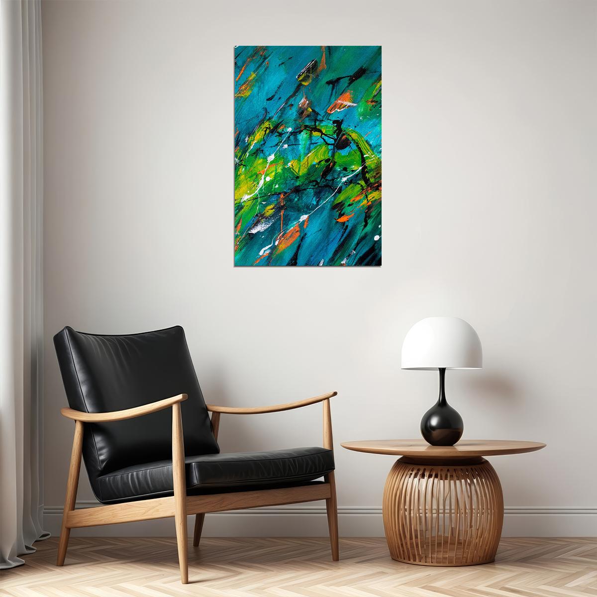 Abstract No Way Out Oil Painting Poster Wall Art Print Home Wall Decor - xonomax