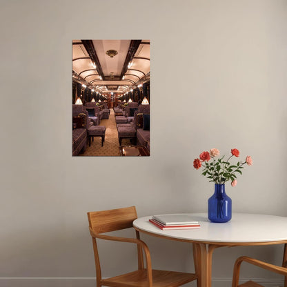 Venice Simplon Orient Express Travel London Paris Poster Wall Art Print Home Wall Decor - xonomax