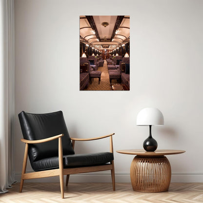 Venice Simplon Orient Express Travel London Paris Poster Wall Art Print Home Wall Decor - xonomax