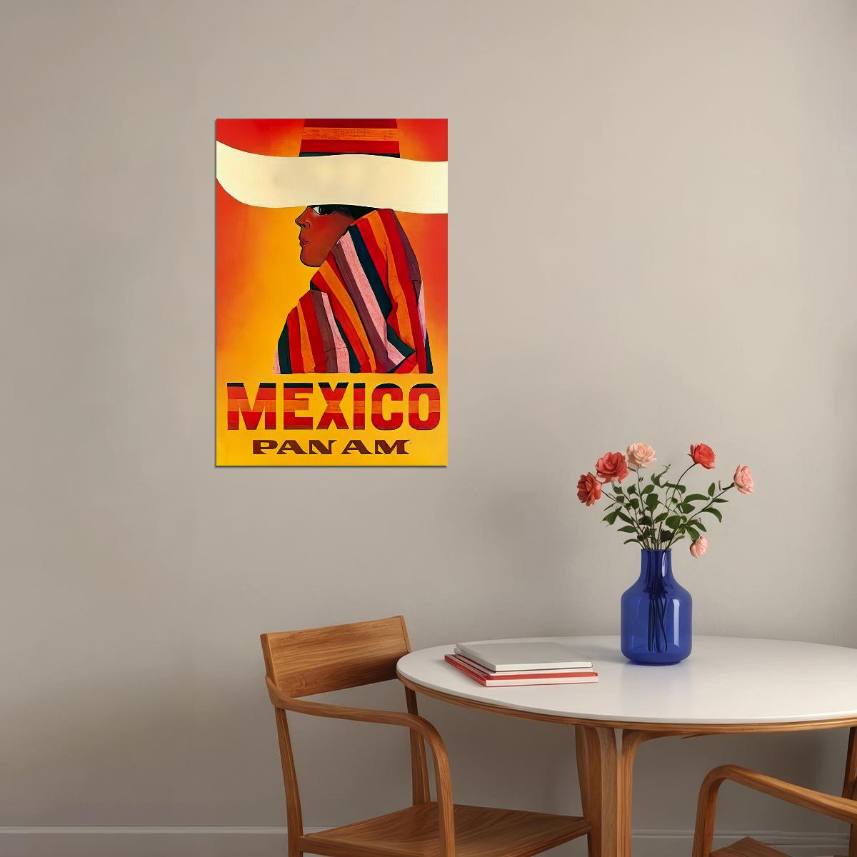 Mexico Travel Touristic Places Country Landscape Poster Wall Art Print Home Wall Decor - xonomax
