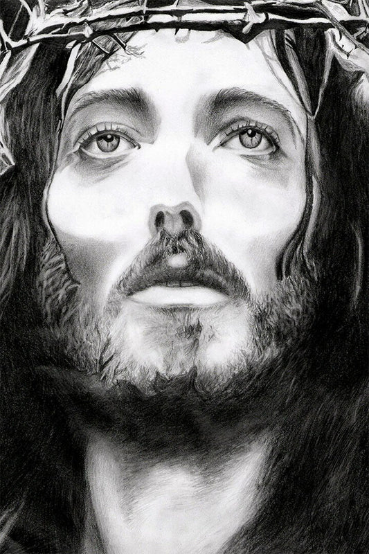 Jesus Christ Messiah Religious Image Vintage Poster Wall Art Print Home Wall Decor - xonomax