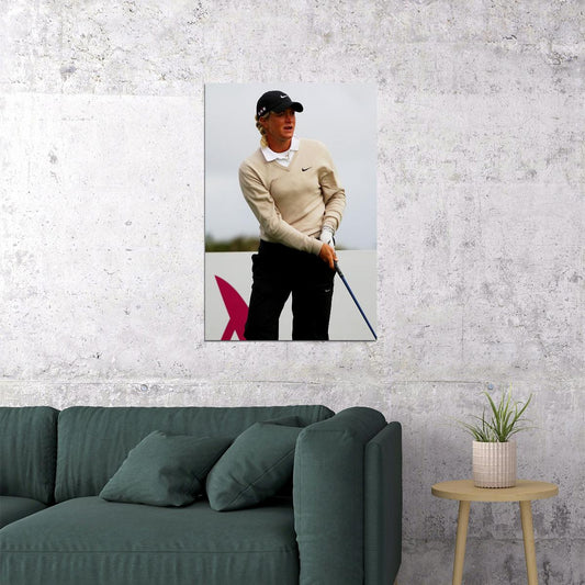 Golf 2010 British Open Match Sport Vintage Poster Wall Art Print Home Wall Decor - xonomax