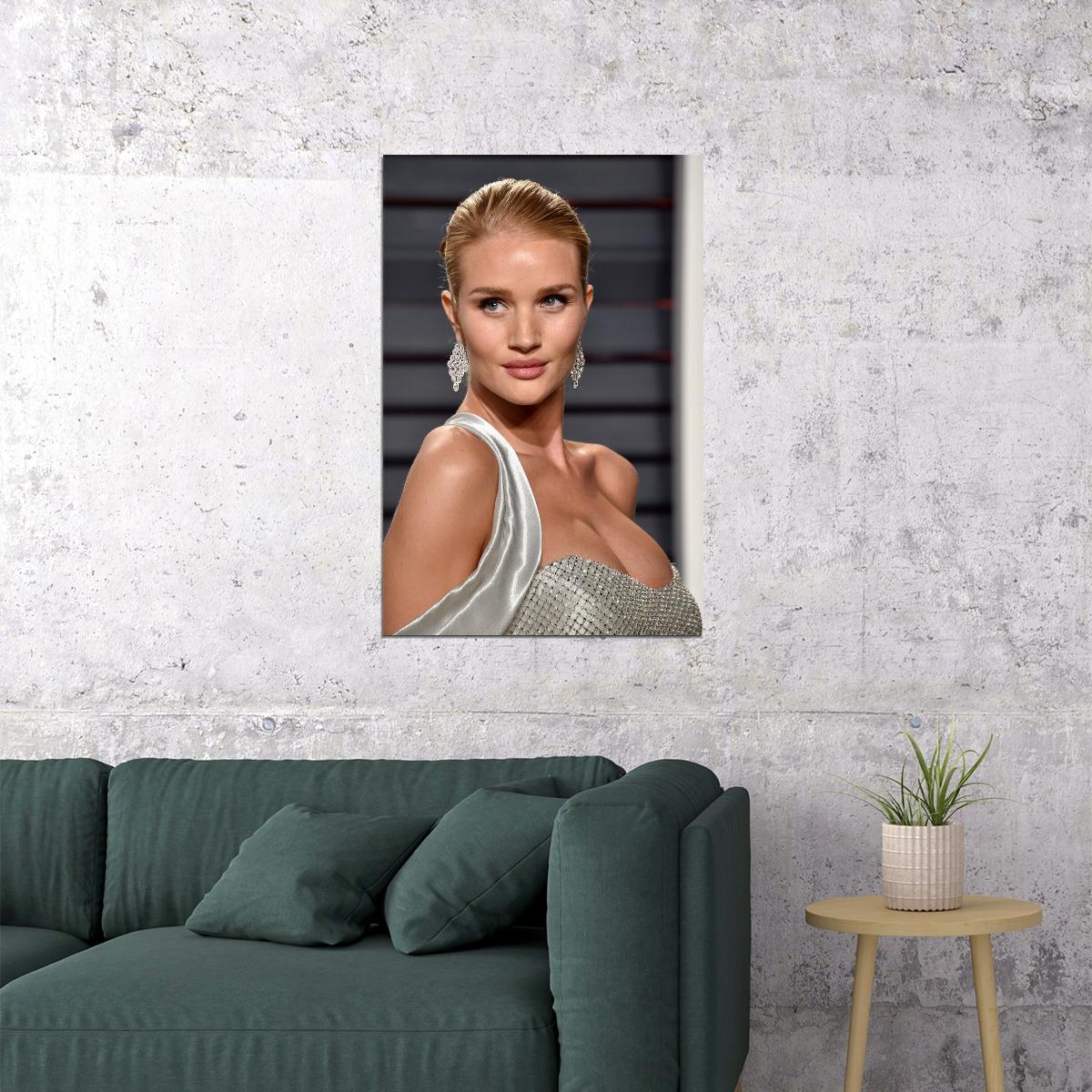 Rosie Huntington Whiteley Model Cinema Actor Poster Wall Art Print Home Wall Decor