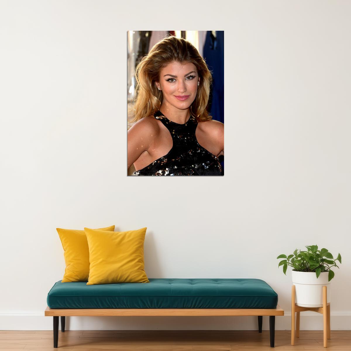 Amy Willerton Celebrity Fashion Model Artist Poster Wall Art Print Home Wall Decor - xonomax