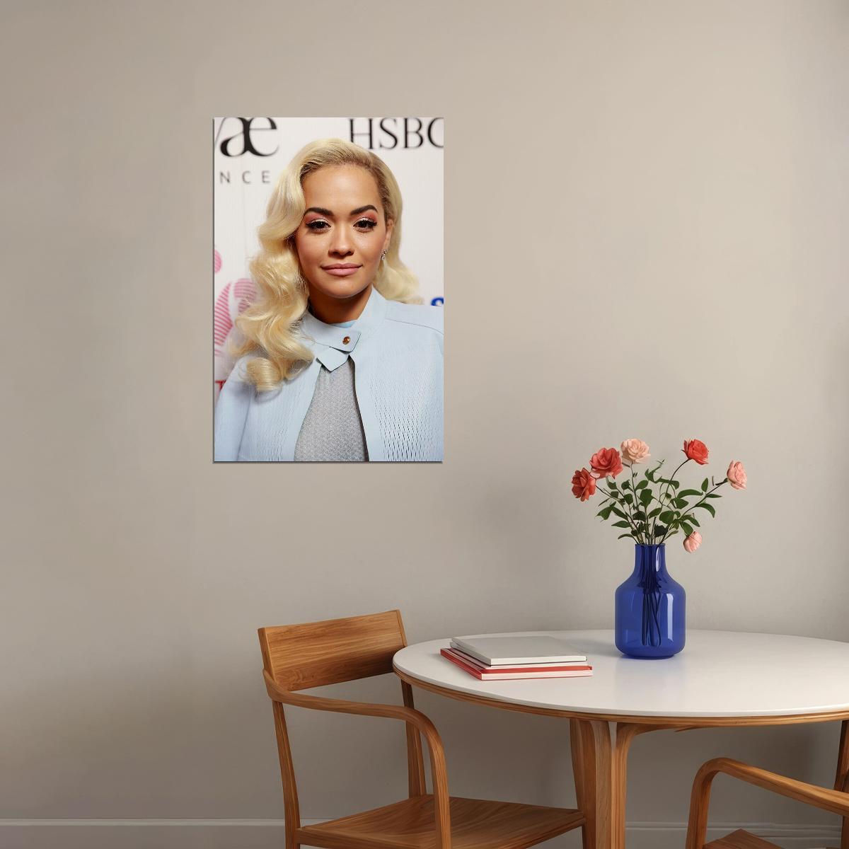 Rita Ora Celebrity Singer Music Actress Poster Wall Art Print Home Wall Decor