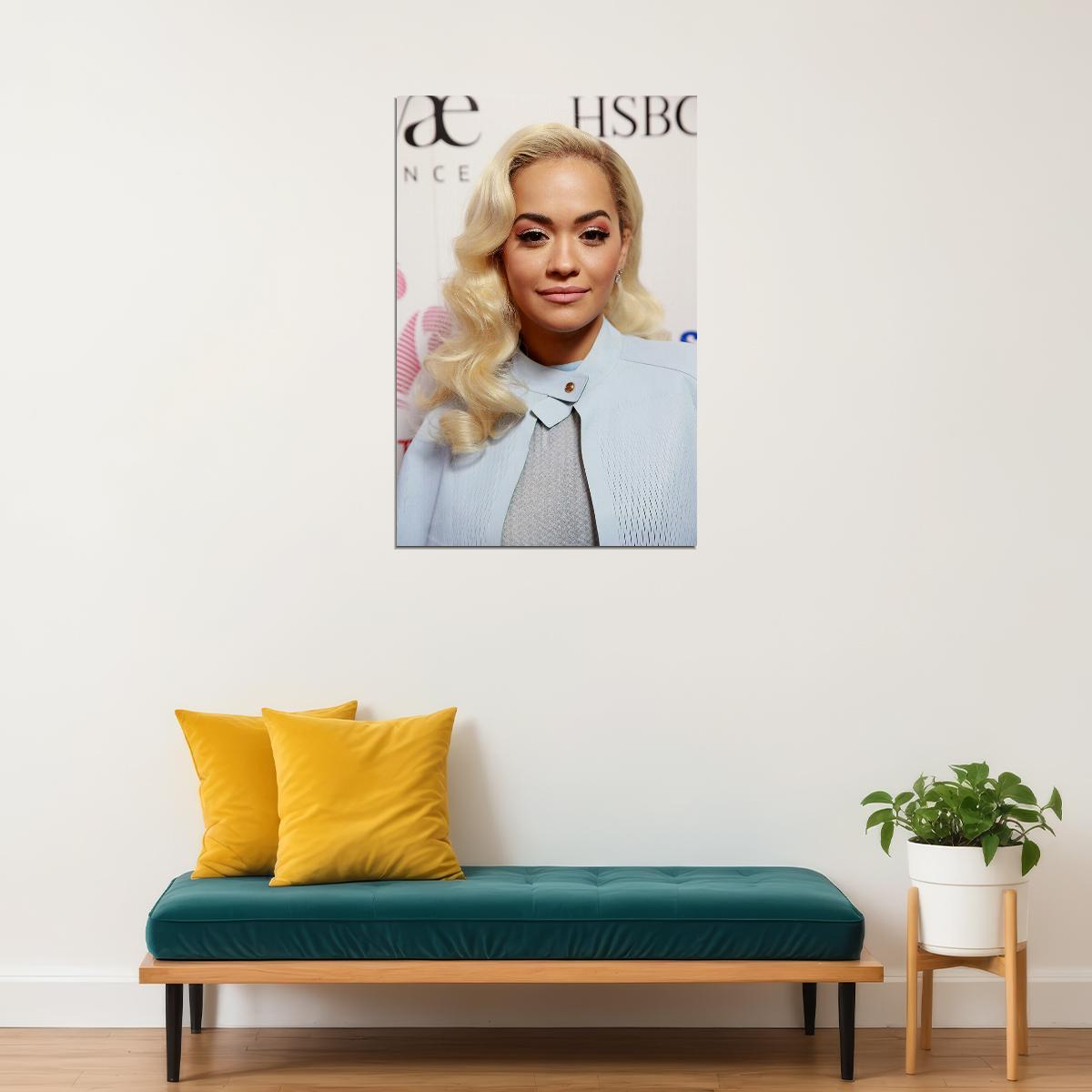 Rita Ora Celebrity Singer Music Actress Poster Wall Art Print Home Wall Decor