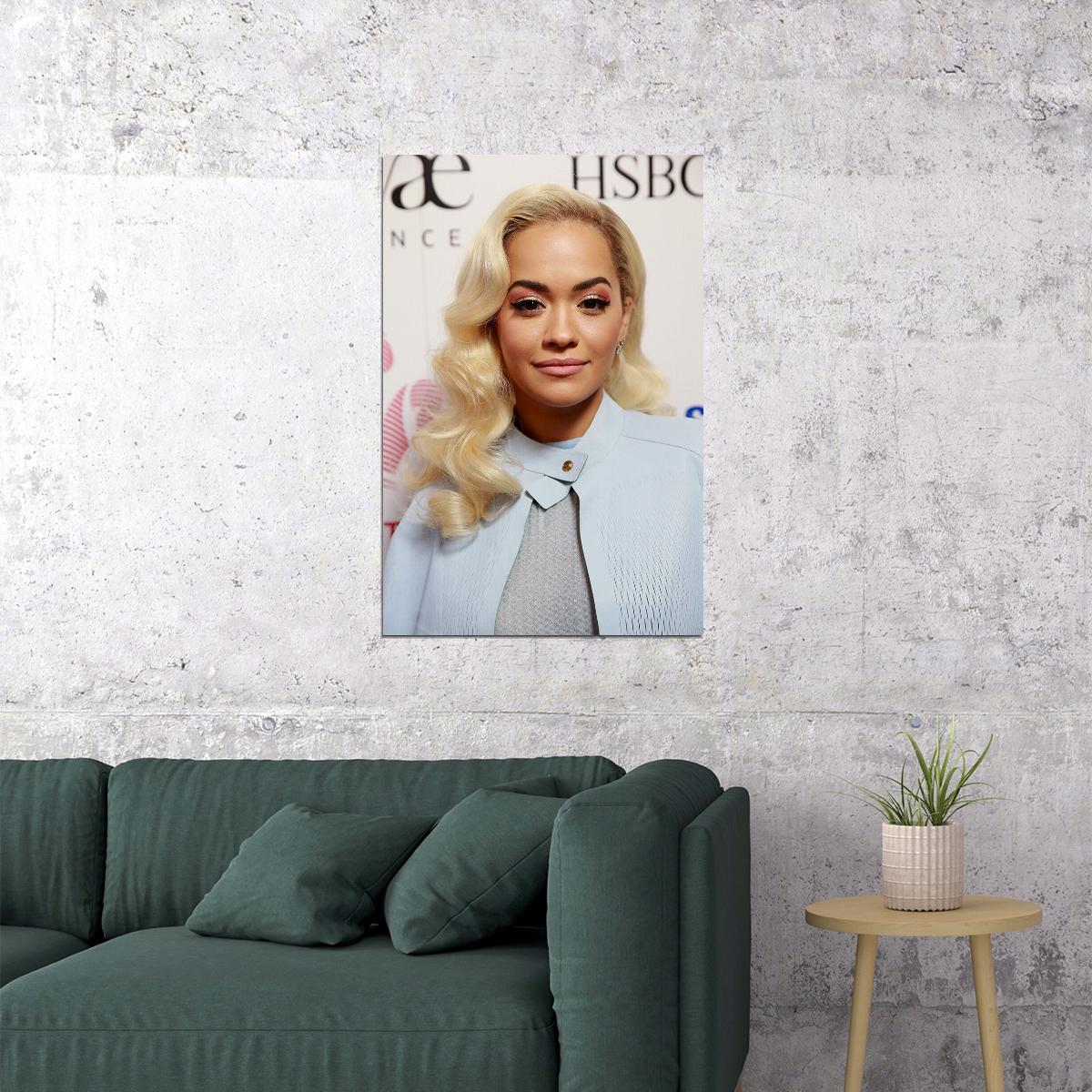 Rita Ora Celebrity Singer Music Actress Poster Wall Art Print Home Wall Decor