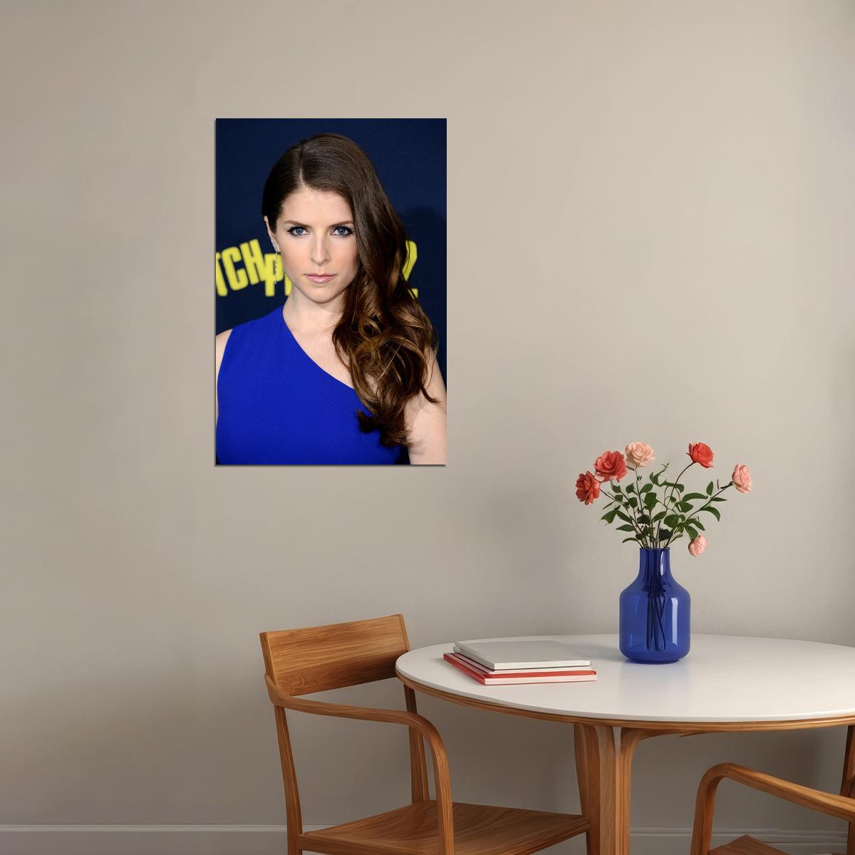 Anna Kendrick Celebrity Cinema Actor Artist Poster Wall Art Print Home Wall Decor - xonomax