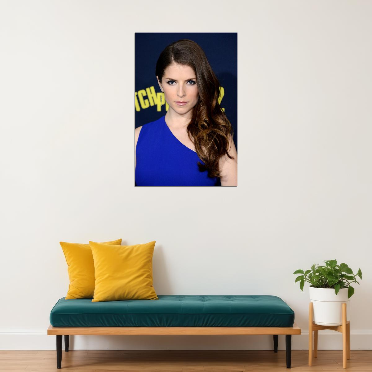 Anna Kendrick Celebrity Cinema Actor Artist Poster Wall Art Print Home Wall Decor - xonomax