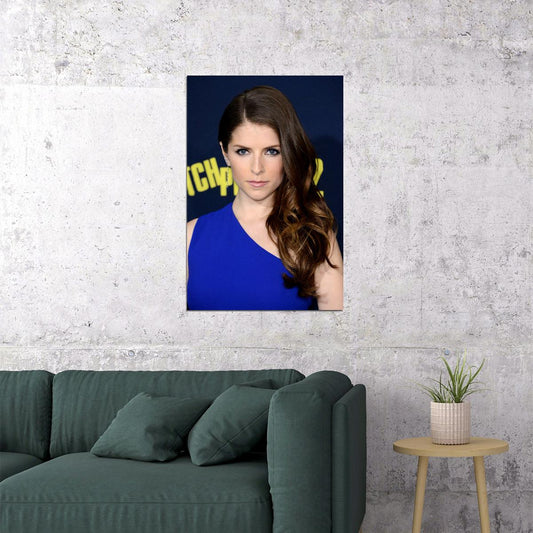 Anna Kendrick Celebrity Cinema Actor Artist Poster Wall Art Print Home Wall Decor - xonomax