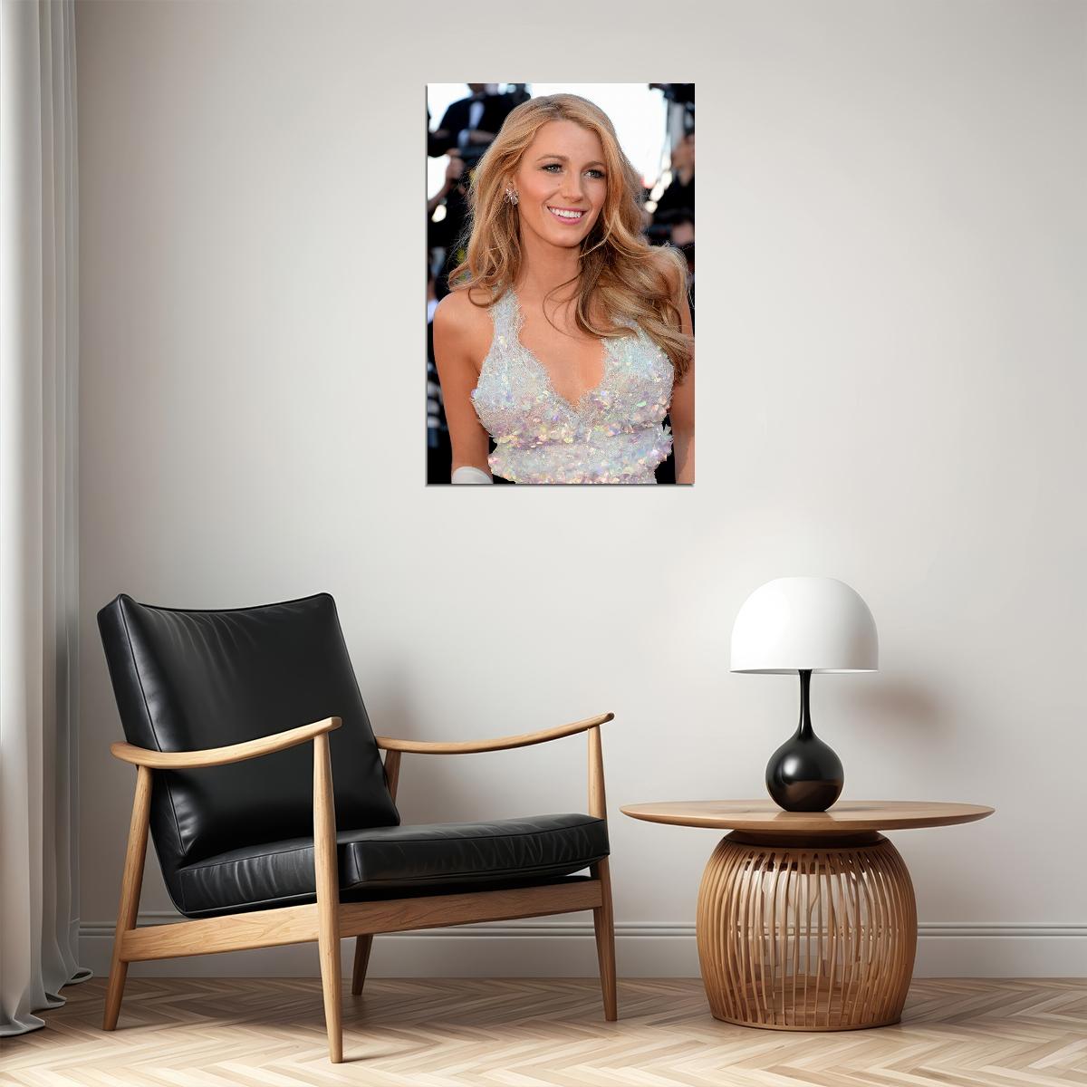 Blake Lively Celebrity Movie Actress Model Artist Poster Wall Art Print Home Wall Decor - xonomax