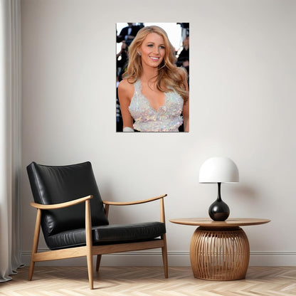 Blake Lively Celebrity Movie Actress Model Artist Poster Wall Art Print Home Wall Decor - xonomax