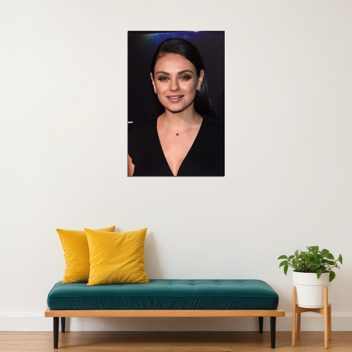 Mila Kunis Celebrity Movie Actor Artist Poster Wall Art Print Home Wall Decor - xonomax
