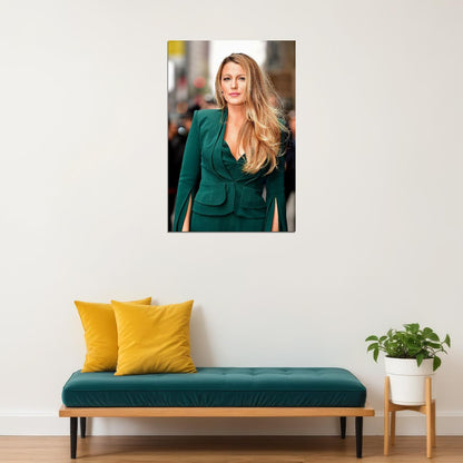 Blake Lively Cinema Actress Director Artist Poster Wall Art Print Home Wall Decor - xonomax