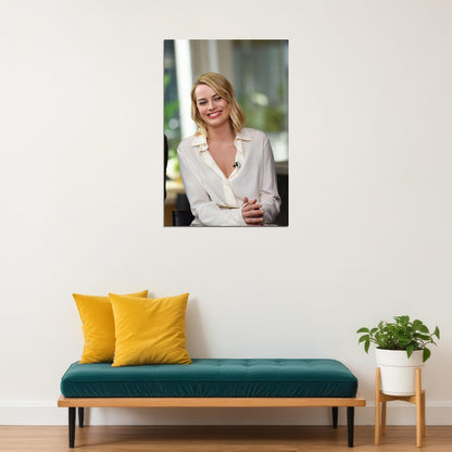 Margot Robbie Movie Actress Film Producer Poster Wall Art Print Home Wall Decor - xonomax