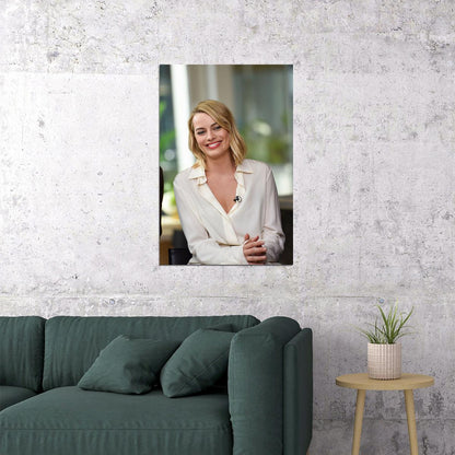 Margot Robbie Movie Actress Film Producer Poster Wall Art Print Home Wall Decor - xonomax