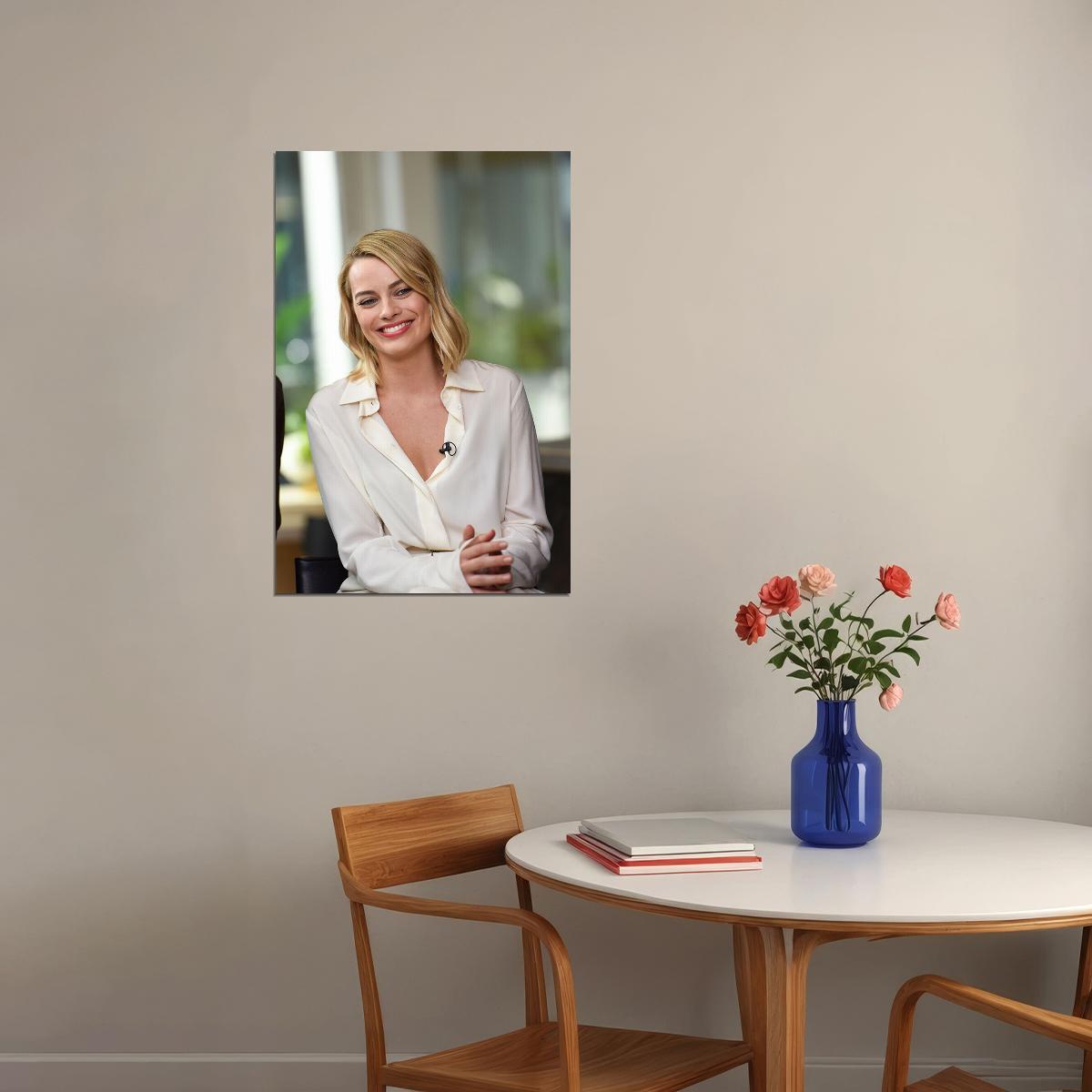 Margot Robbie Movie Actress Film Producer Poster Wall Art Print Home Wall Decor - xonomax