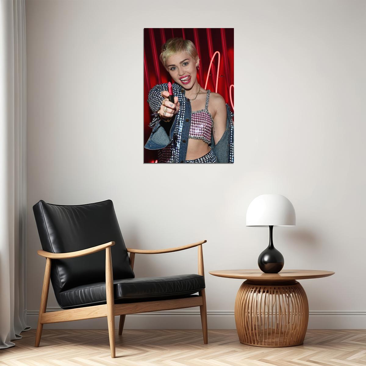 Miley Cyrus Celebrity Singer Cinema Actor Poster Wall Art Print Home Wall Decor - xonomax