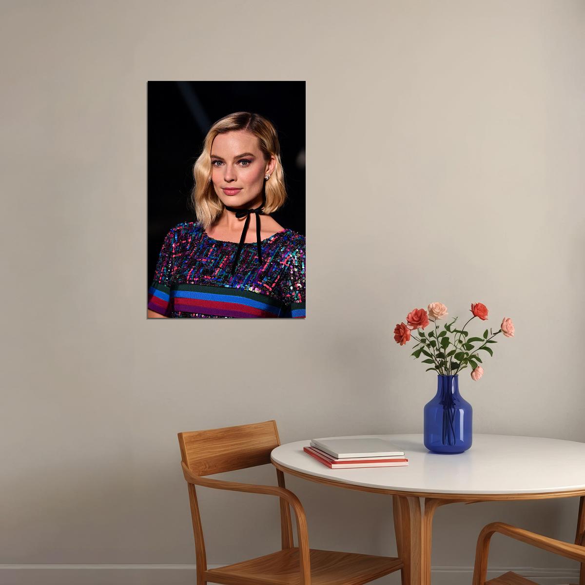 Margot Robbie Movie Actor Film Producer Poster Wall Art Print Home Wall Decor - xonomax