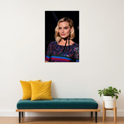 Margot Robbie Movie Actor Film Producer Poster Wall Art Print Home Wall Decor - xonomax