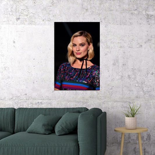 Margot Robbie Movie Actor Film Producer Poster Wall Art Print Home Wall Decor - xonomax
