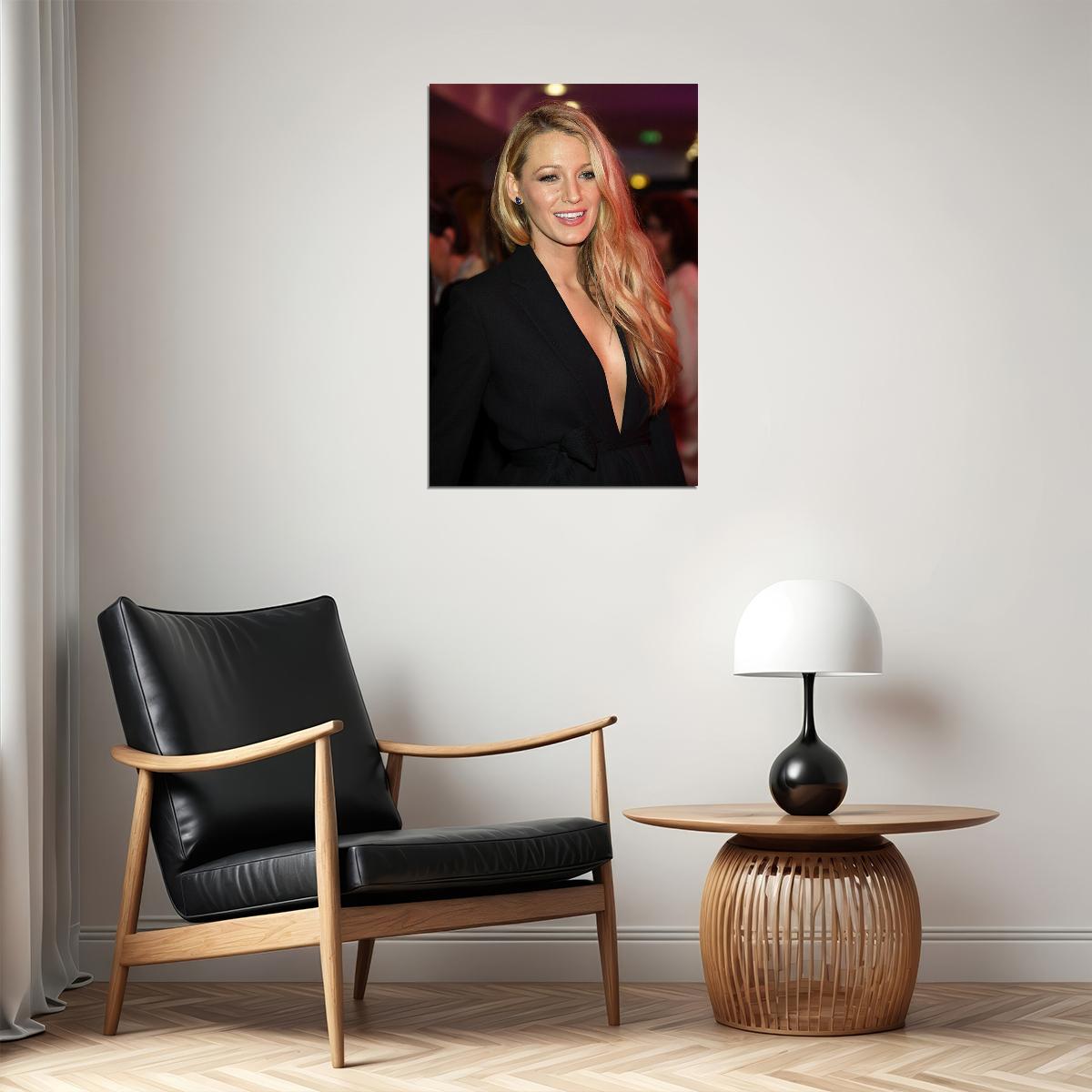 Blake Lively Celebrity Cinema Actor Artist Poster Wall Art Print Home Wall Decor - xonomax