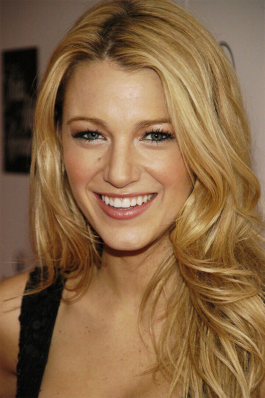 Blake Lively Celebrity Cinema Actor Lawyer Artist Poster Wall Art Print Home Wall Decor - xonomax