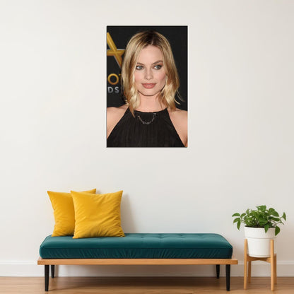 Margot Robbie Cinema Actress Film Producer Poster Wall Art Print Home Wall Decor - xonomax