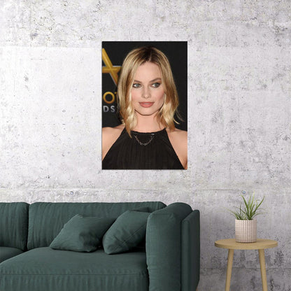 Margot Robbie Cinema Actress Film Producer Poster Wall Art Print Home Wall Decor - xonomax
