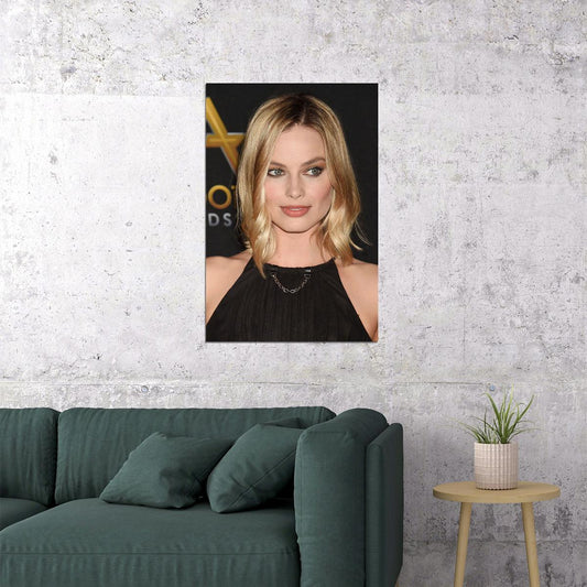 Margot Robbie Cinema Actress Film Producer Poster Wall Art Print Home Wall Decor - xonomax
