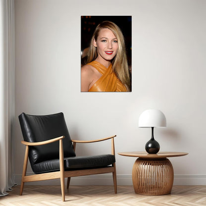 Blake Lively Celebrity Movie Actress Lawyer Artist Poster Wall Art Print Home Wall Decor - xonomax