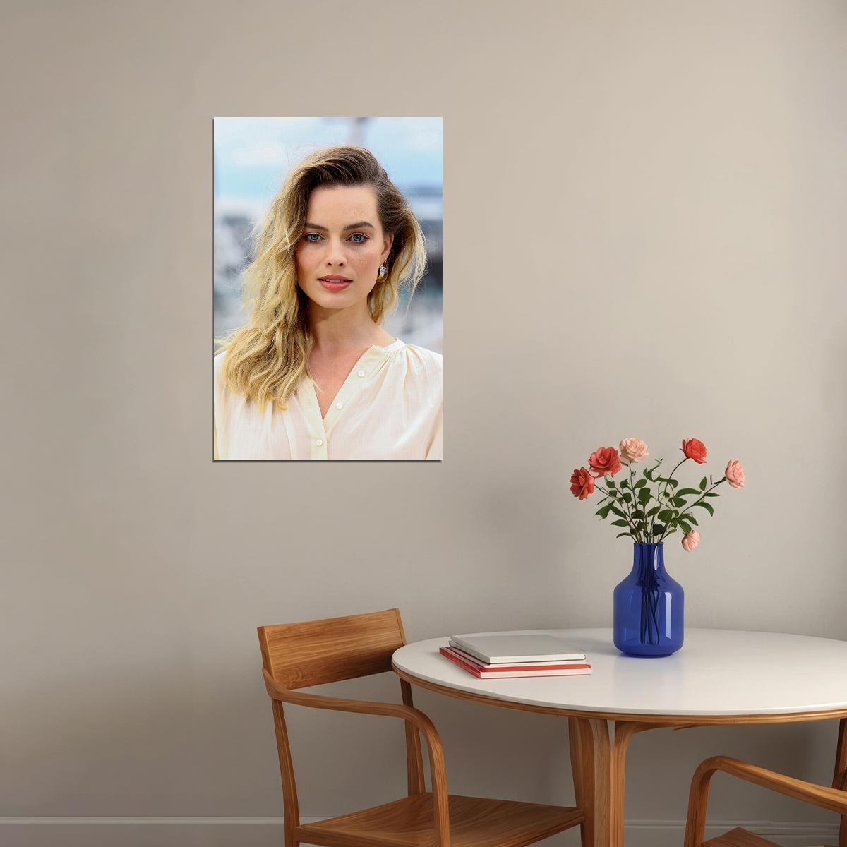 Margot Robbie Tv Series Actress Film Producer Poster Wall Art Print Home Wall Decor - xonomax