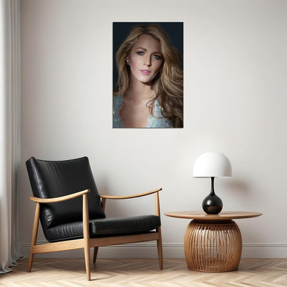 Blake Lively Celebrity Movie Actress Model Artist Poster Wall Art Print Home Wall Decor - xonomax