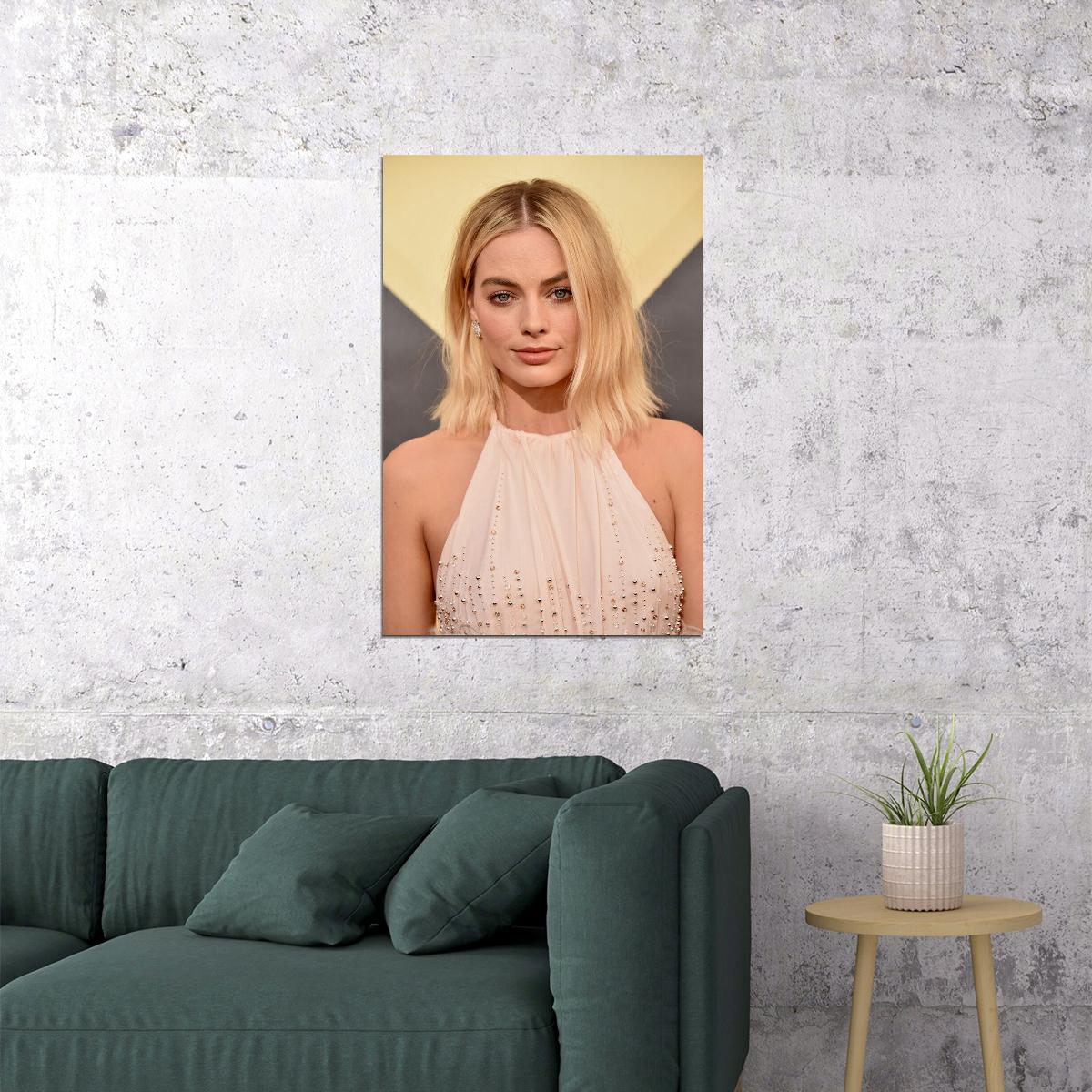 Margot Robbie Tv Series Actor Film Producer Poster Wall Art Print Home Wall Decor - xonomax