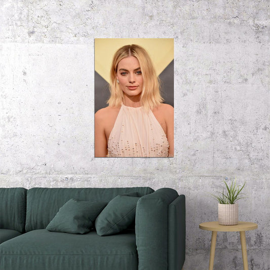 Margot Robbie Tv Series Actor Film Producer Poster Wall Art Print Home Wall Decor - xonomax