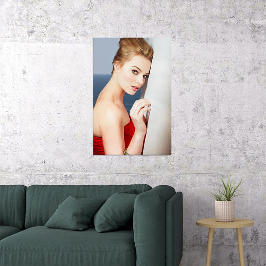 Margot Robbie Celebrity Tv Series Actress Producer Poster Wall Art Print Home Wall Decor - xonomax
