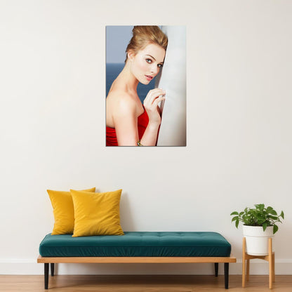 Margot Robbie Celebrity Tv Series Actress Producer Poster Wall Art Print Home Wall Decor - xonomax