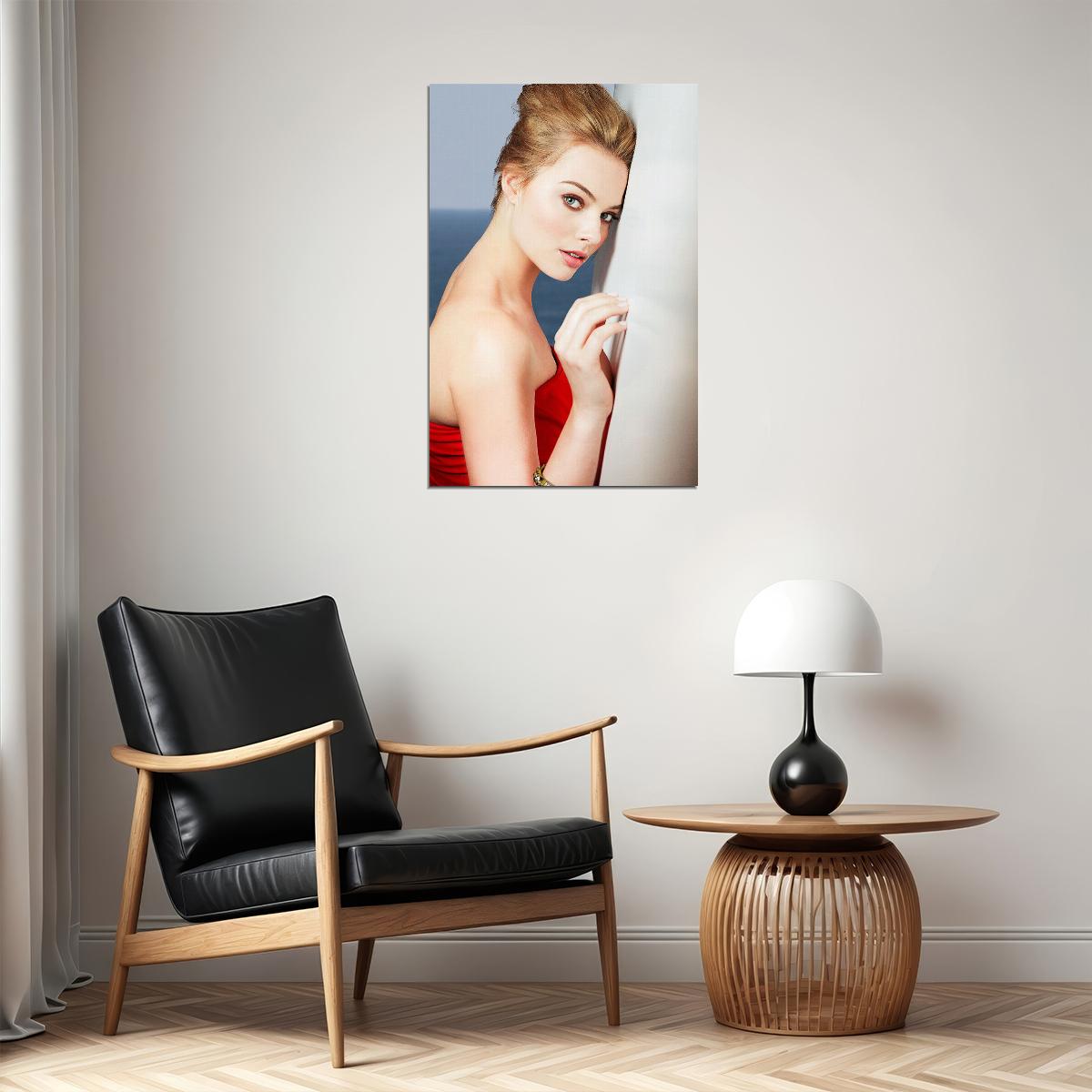 Margot Robbie Celebrity Tv Series Actress Producer Poster Wall Art Print Home Wall Decor - xonomax