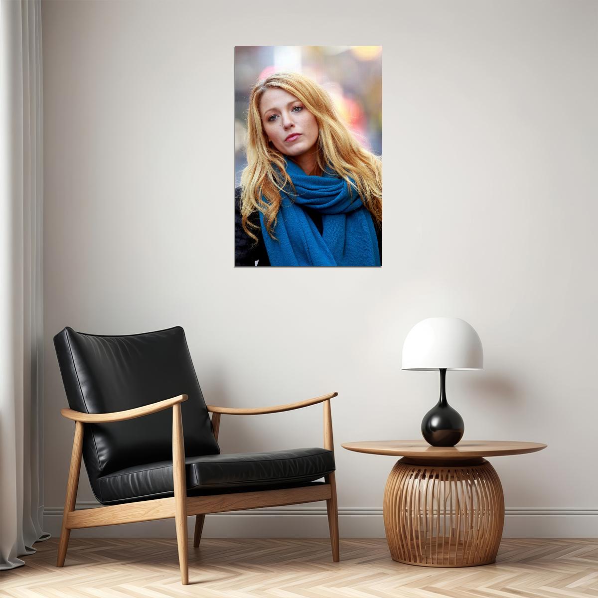 Blake Lively Celebrity Cinema Actor Artist Poster Wall Art Print Home Wall Decor - xonomax