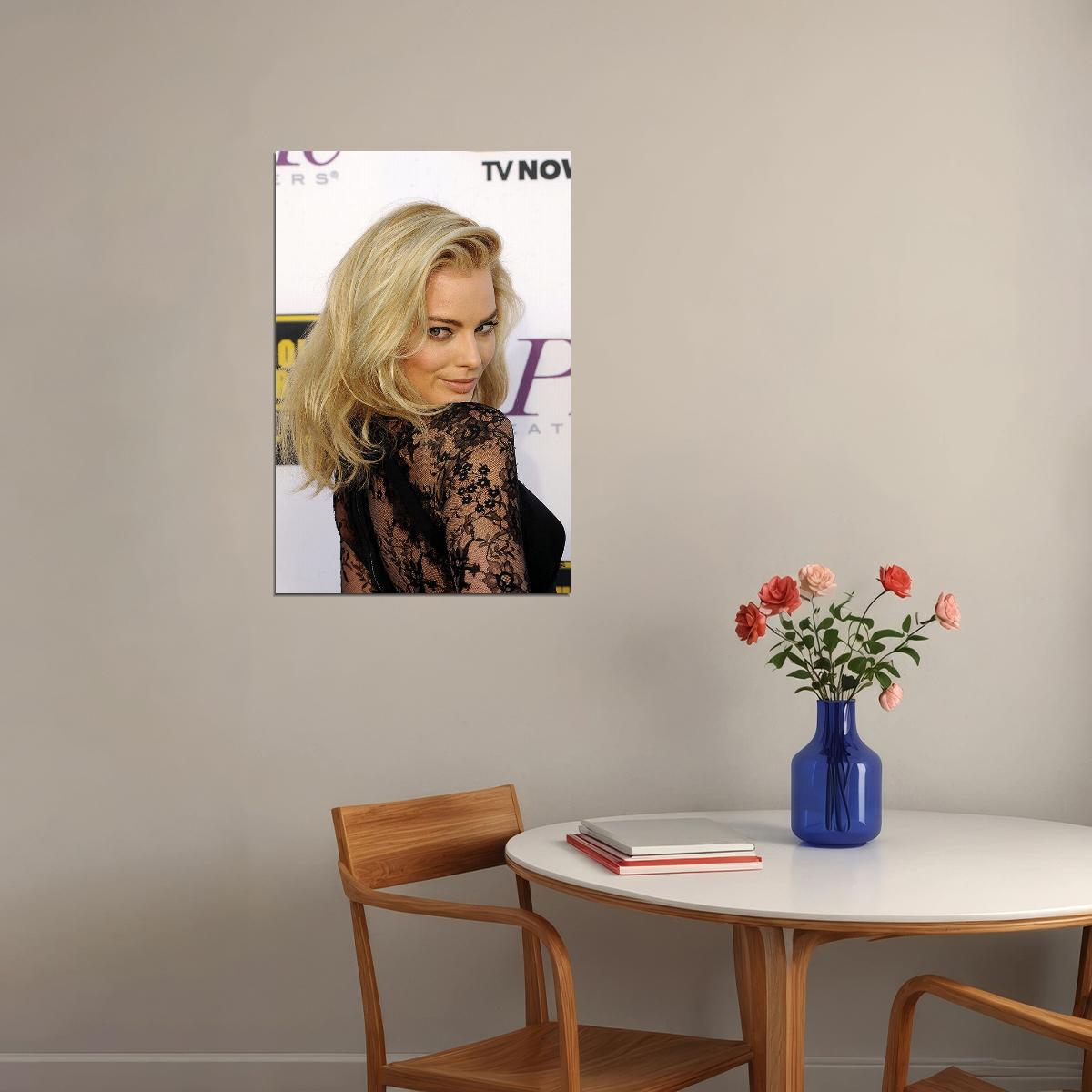 Margot Robbie Celebrity Movie Actress Producer Poster Wall Art Print Home Wall Decor - xonomax