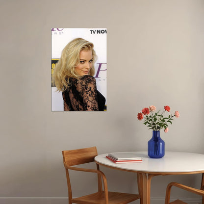 Margot Robbie Celebrity Movie Actress Producer Poster Wall Art Print Home Wall Decor - xonomax