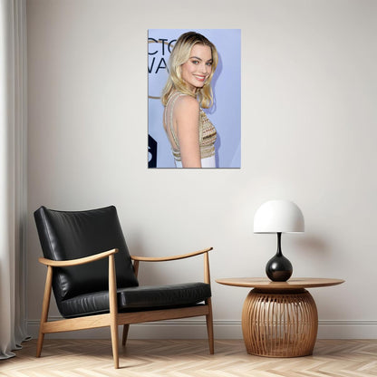 Margot Robbie Celebrity Movie Actor Producer Poster Wall Art Print Home Wall Decor - xonomax