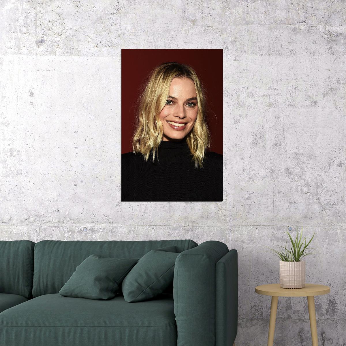 Margot Robbie Celebrity Movie Actress Producer Poster Wall Art Print Home Wall Decor - xonomax