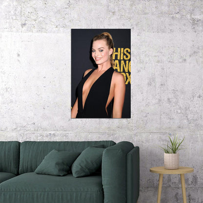 Margot Robbie Celebrity Cinema Actor Producer Poster Wall Art Print Home Wall Decor - xonomax