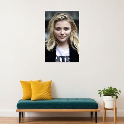 Chloe Moretz Celebrity Cinema Actress Model Poster Wall Art Print Home Wall Decor - xonomax